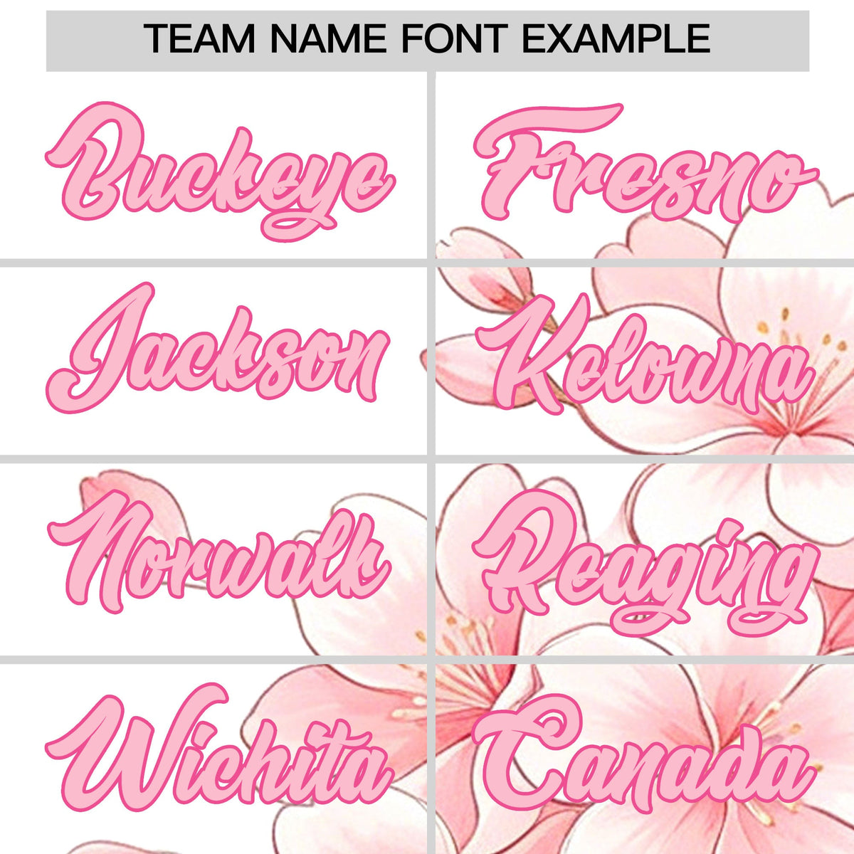 Custom White Light Pink Pink Cherry Blossoms Personalization Moisture-Wicking T-shirt| KXKSHOP