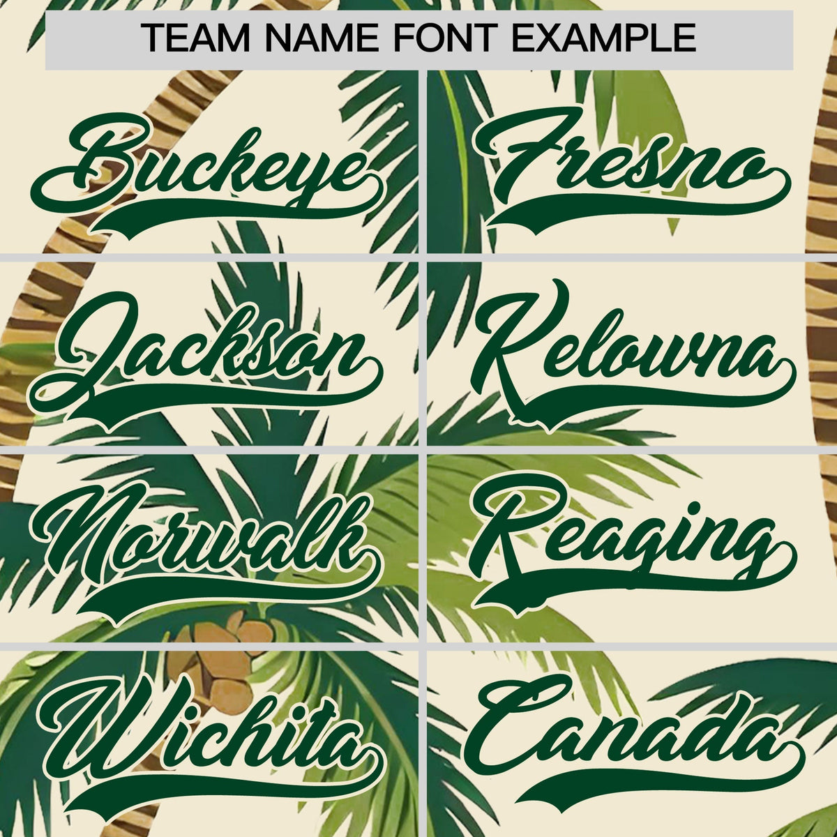 Custom Dark Green Cream Graffiti Pattern Hawaiian Style T-shirt| KXKSHOP