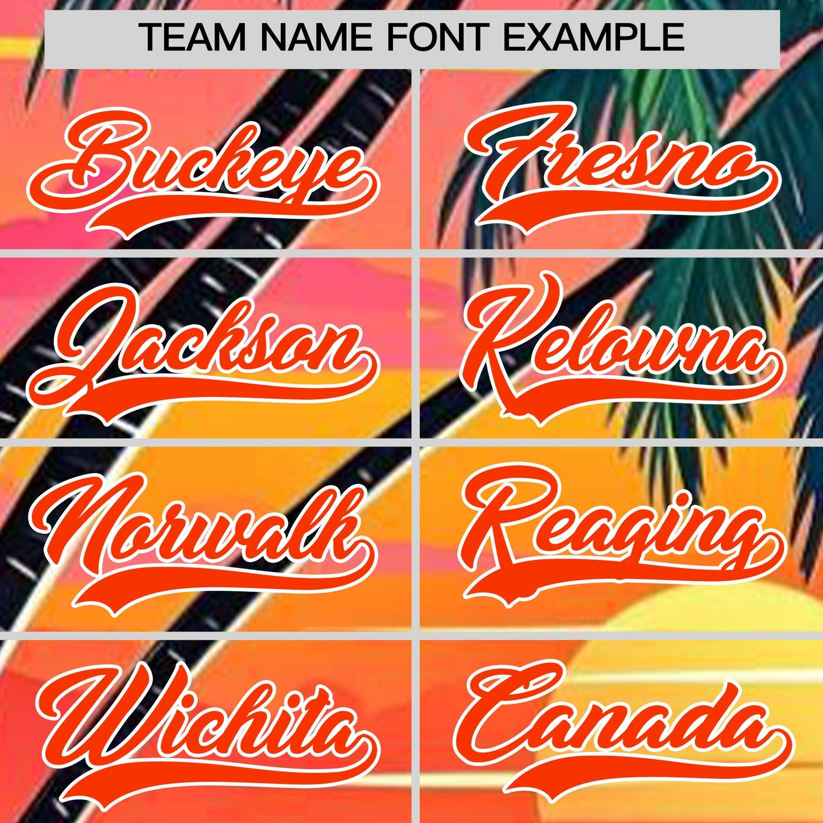 Custom Orange White Graffiti Pattern Hawaiian Style T-shirt| KXKSHOP