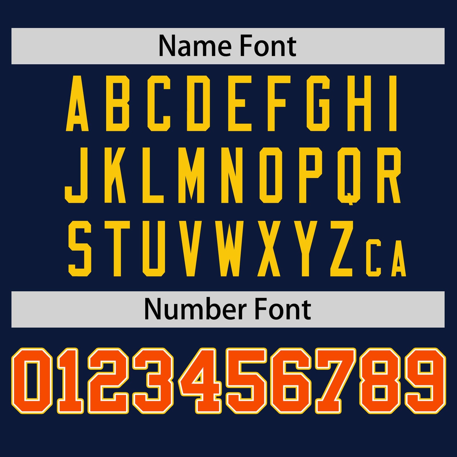 Custom Navy Orange Classic Style Stripe Fashion T-shirt| KXKSHOP