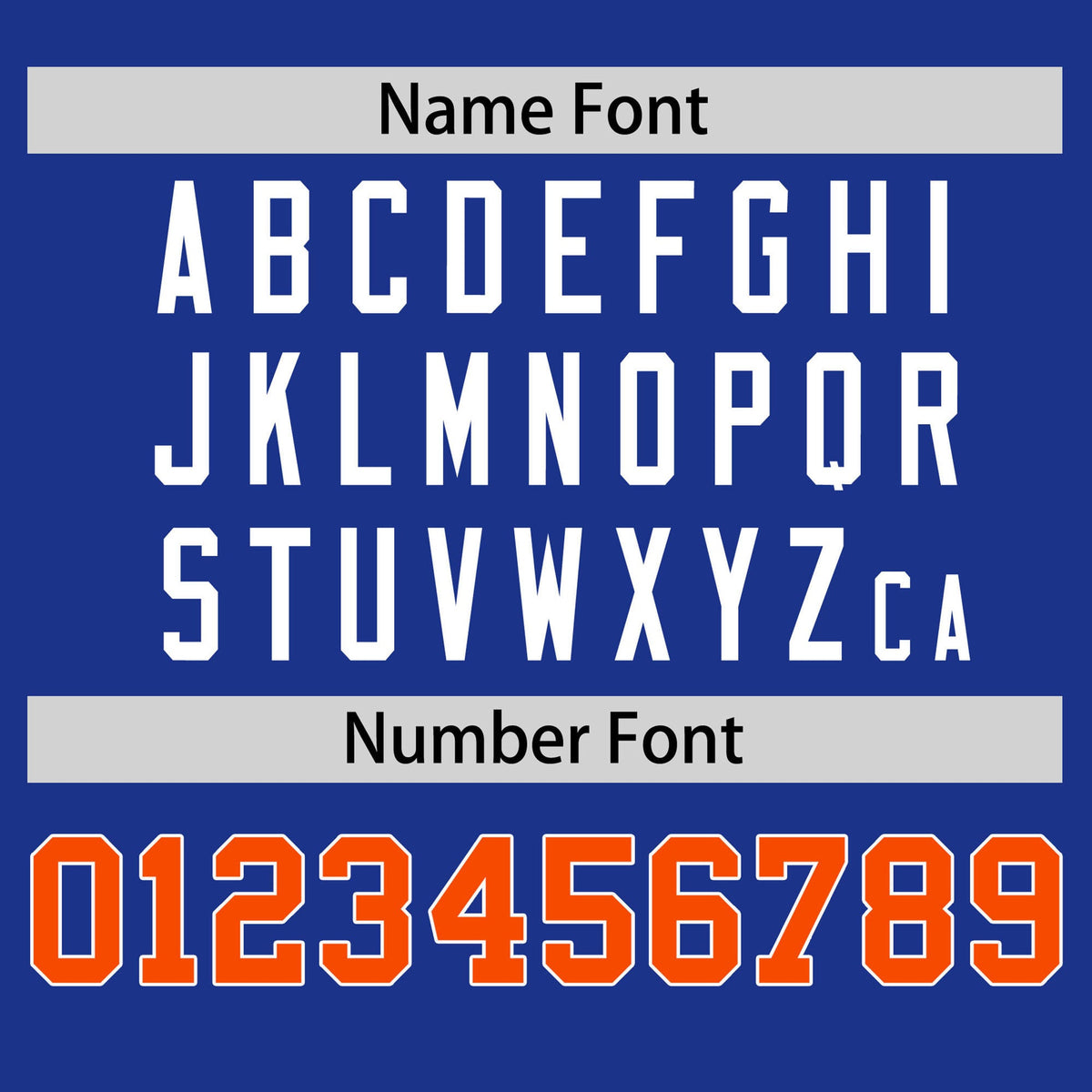 Custom Royal Blue Orange Classic Style Stripe Fashion T-shirt| KXKSHOP