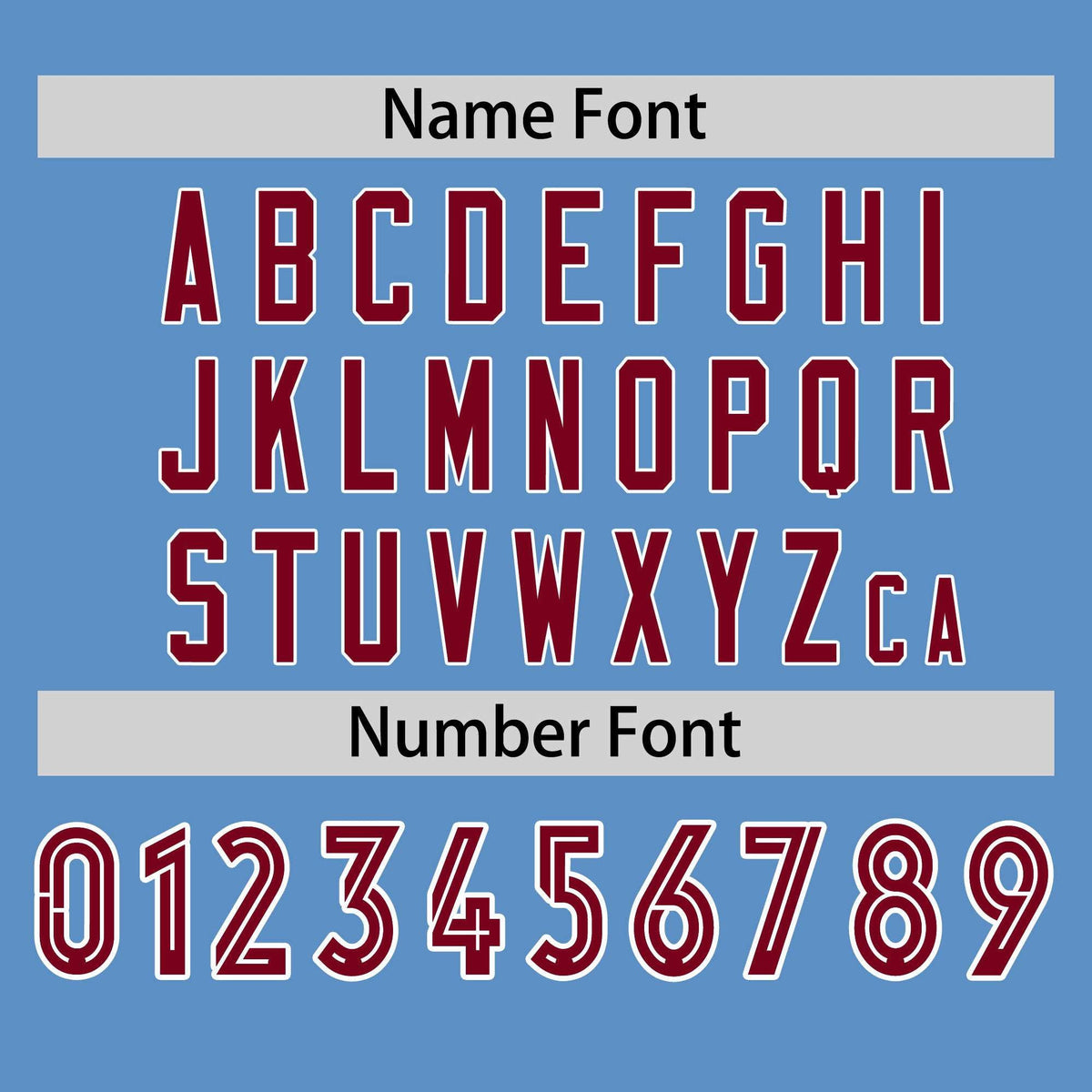 Custom Light Blue Crimson-White Crew Neck Personalized Raglan Long Sleeve Performance T-Shirt