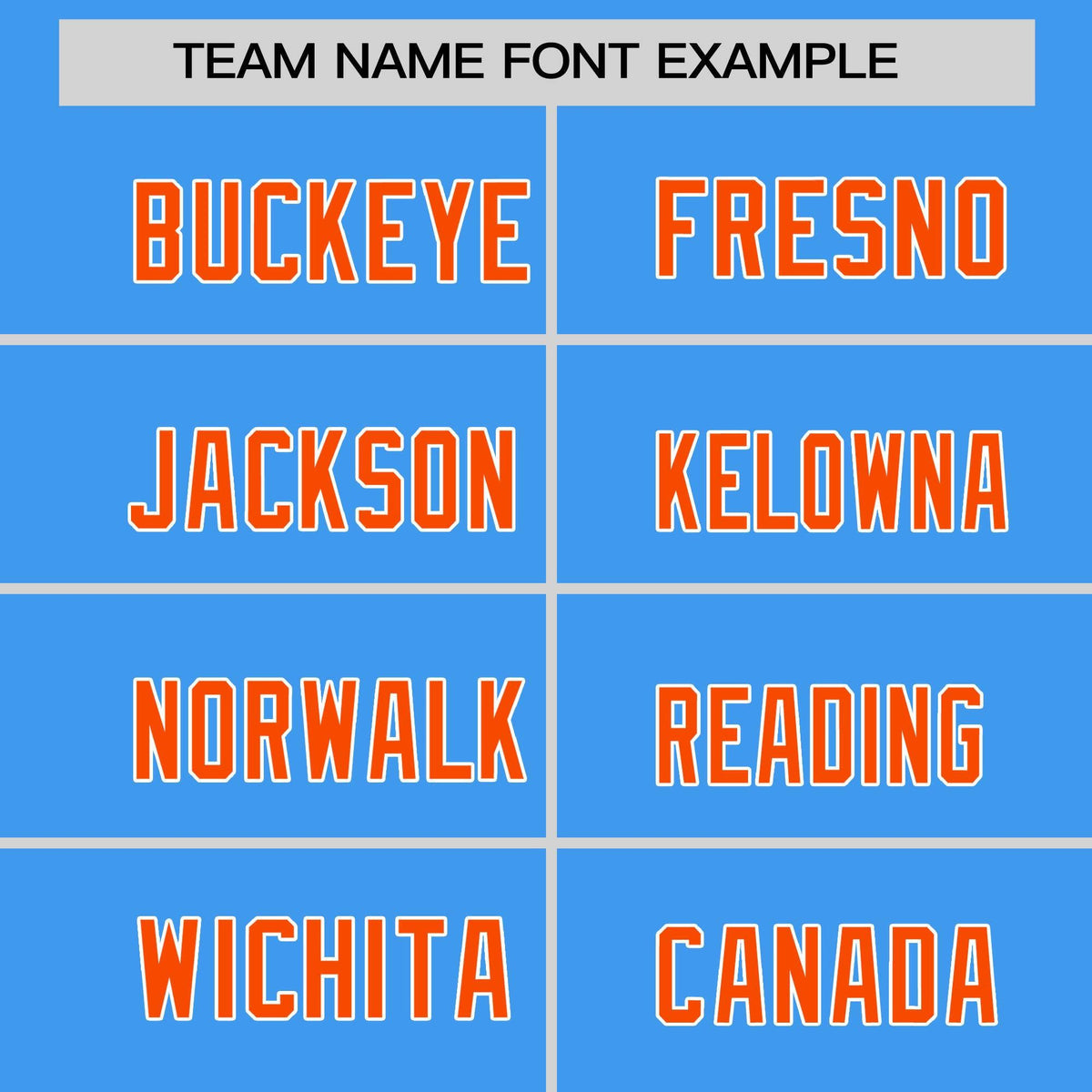 Custom Powder Blue Orange-White Crew Neck Personalized Raglan Long Sleeve Performance T-Shirt