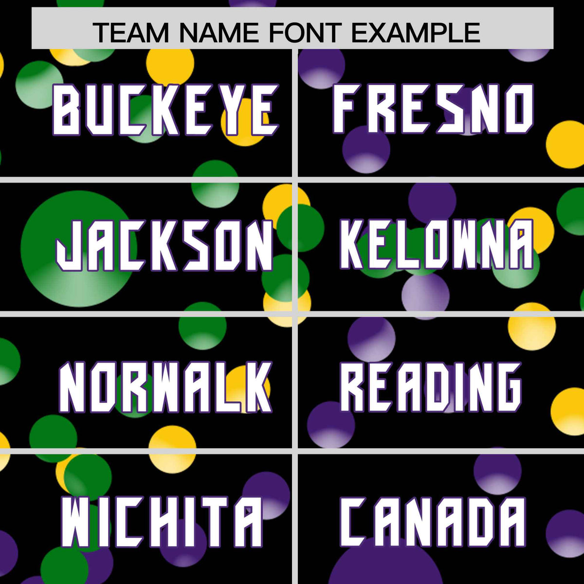 Custom Black Purple Crew Neck Personalized Mardi Gras Long Sleeve Performance T-shirt | KXKSHOP