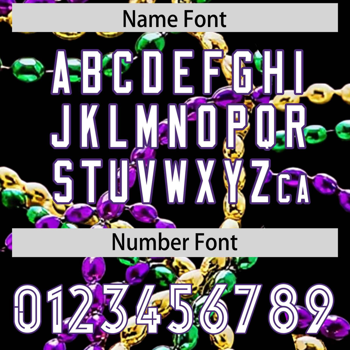 Custom Black Purple Crew Neck Personalized Mardi Gras Long Sleeve Performance T-shirt | KXKSHOP