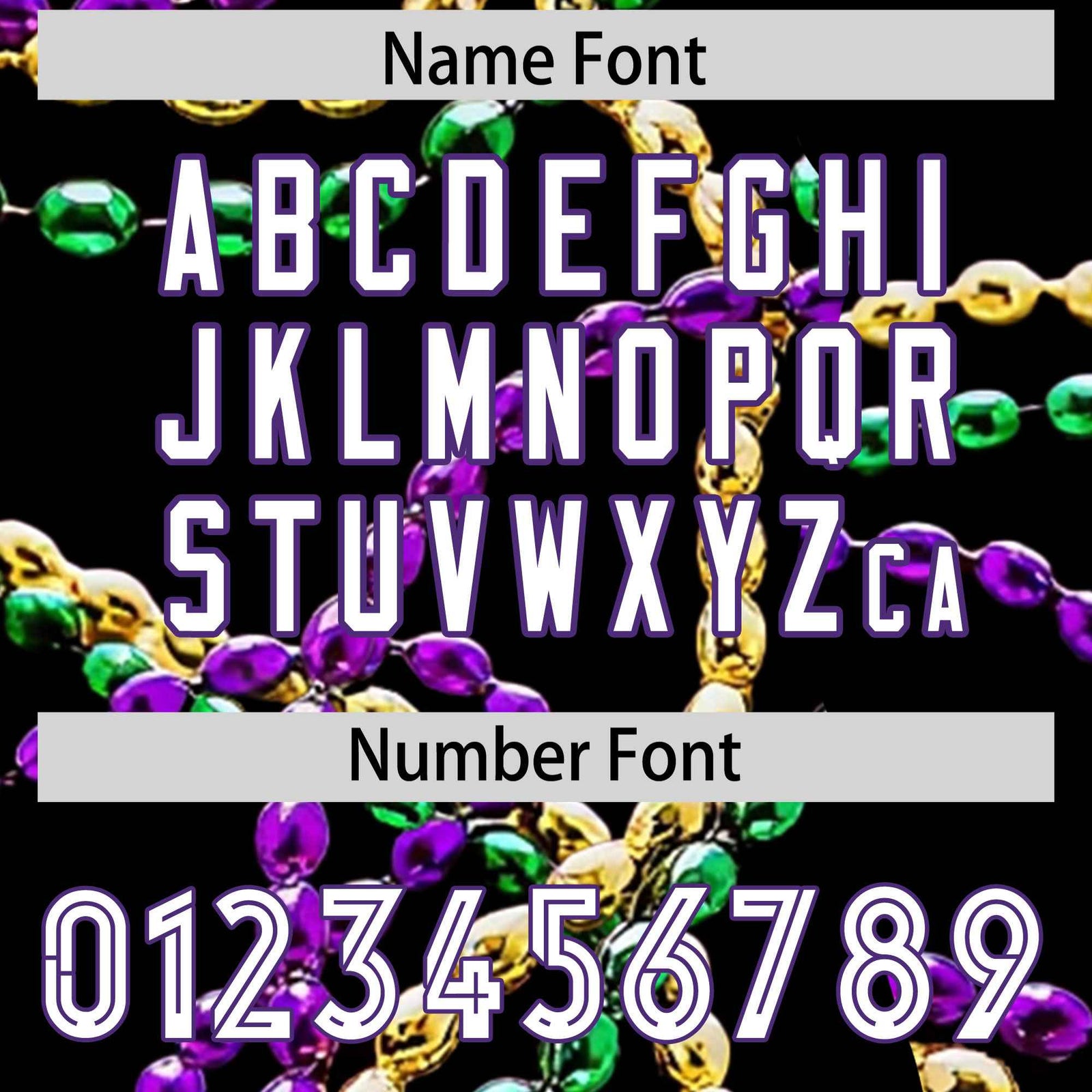 Custom Black Purple Crew Neck Personalized Mardi Gras Long Sleeve Performance T-shirt | KXKSHOP