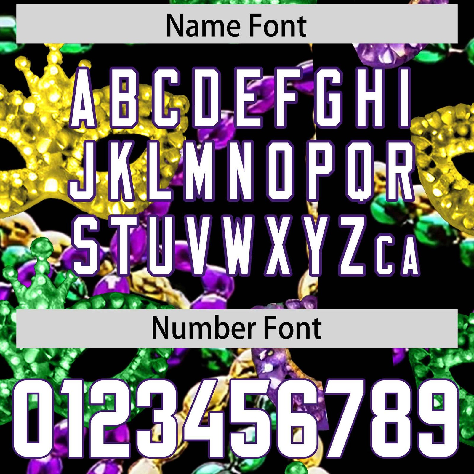 Custom Black White Crew Neck Personalized Mardi Gras Long Sleeve Performance T-shirt | KXKSHOP