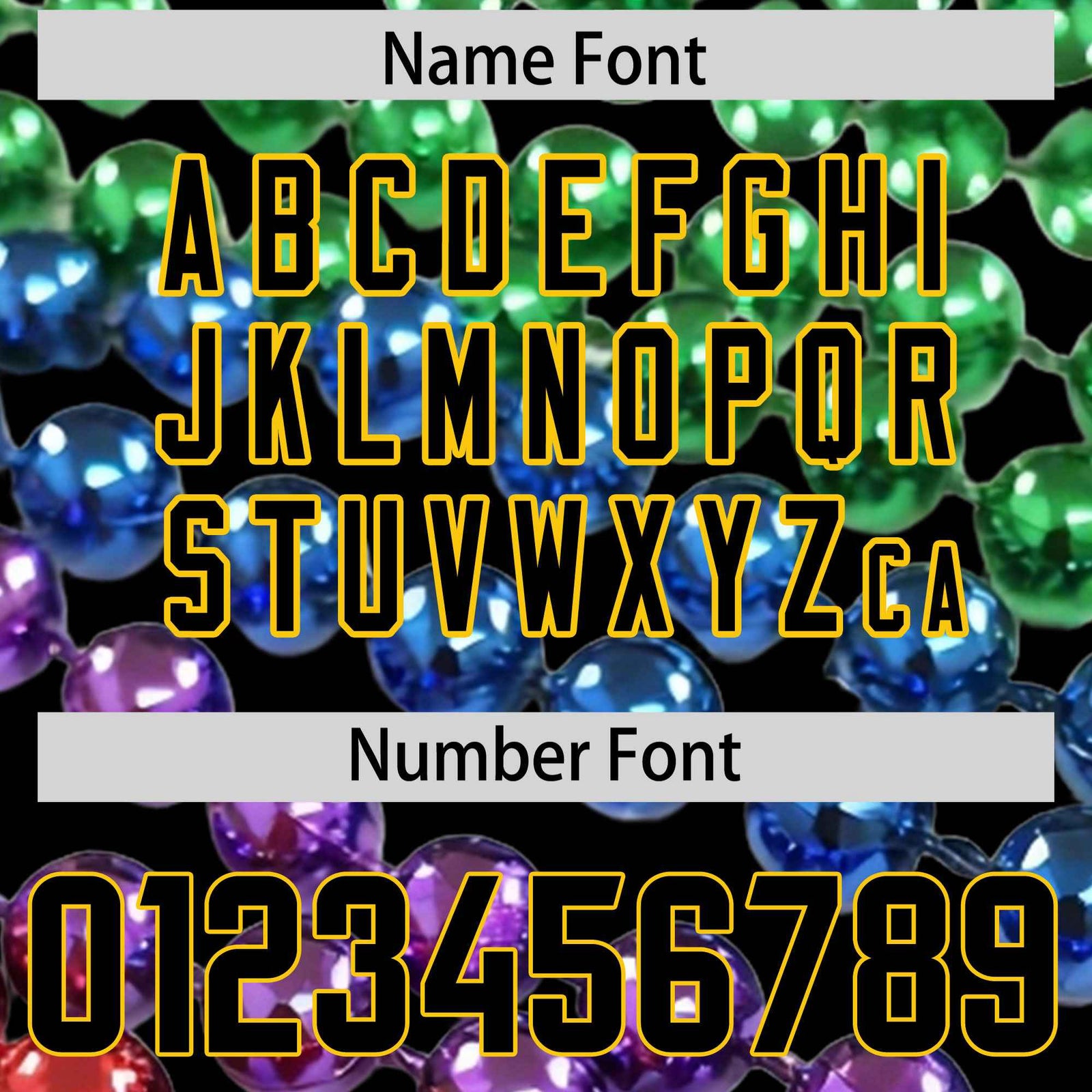 Custom Black Gold Crew Neck Personalized Mardi Gras Long Sleeve Performance T-shirt | KXKSHOP