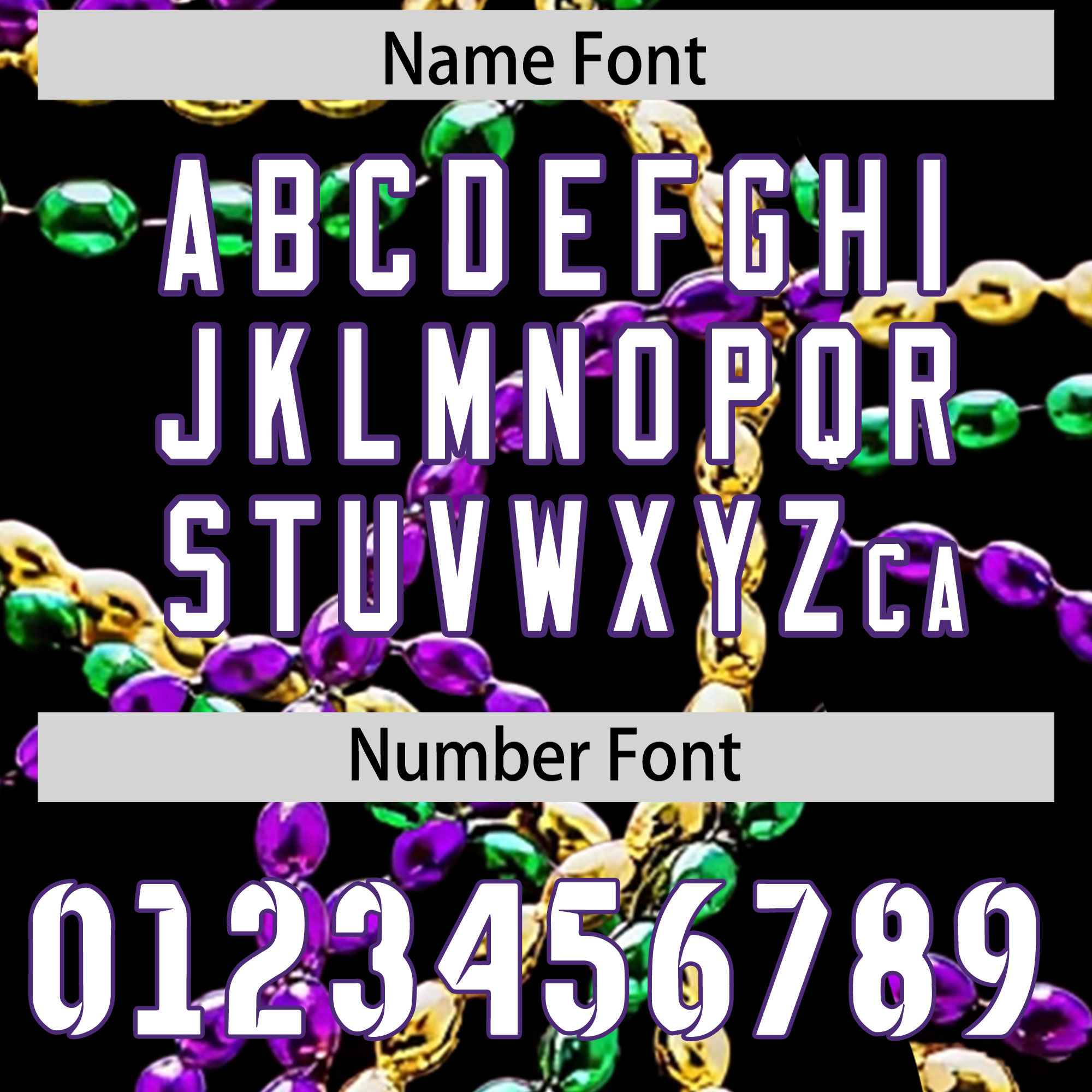 Custom Black Purple Crew Neck Personalized Mardi Gras Long Sleeve Performance T-shirt | KXKSHOP