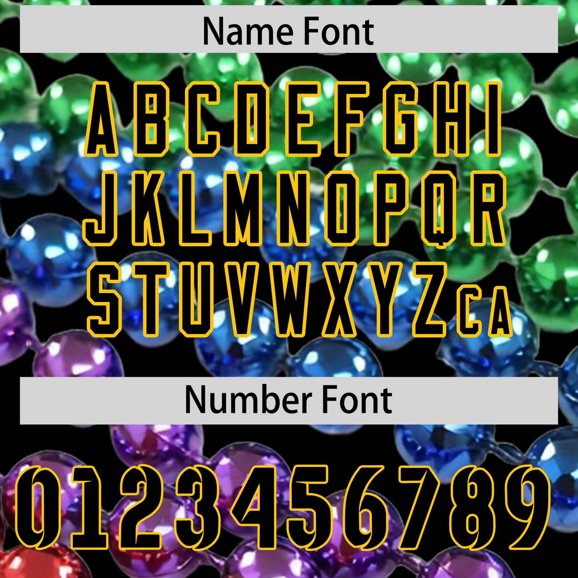 Custom Black Gold Crew Neck Personalized Mardi Gras Long Sleeve Performance T-shirt | KXKSHOP