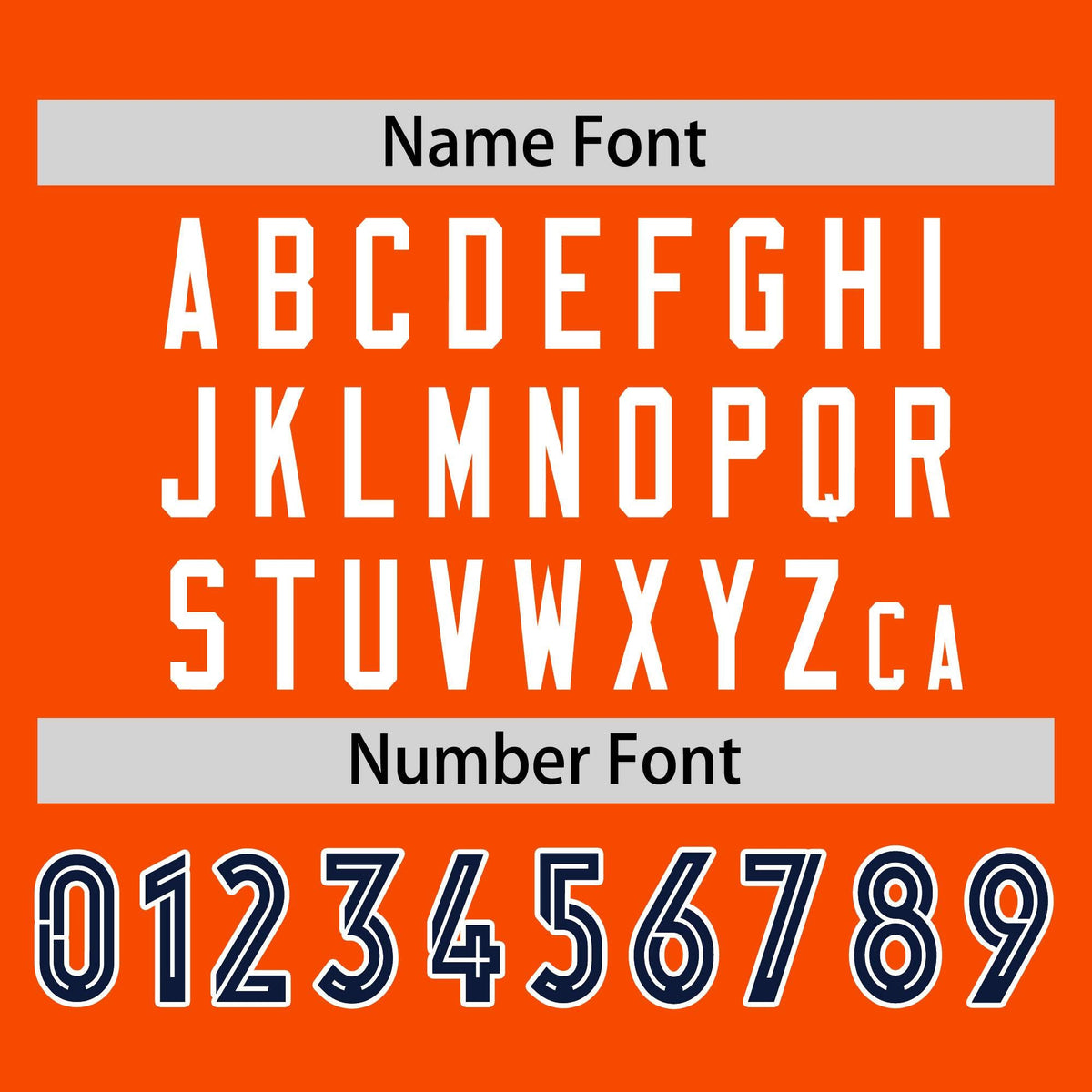 Custom Orange Navy White Crew Neck Personalized Raglan Long Sleeve Performance T-shirt