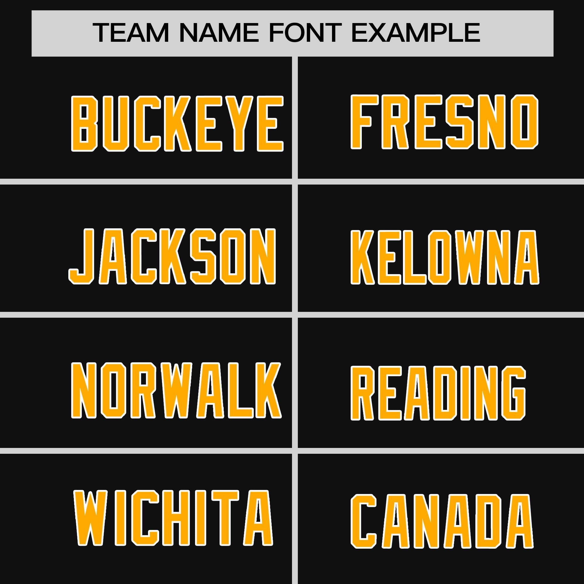 Custom Black Yellow White Crew Neck Personalized Raglan Long Sleeve Performance T-shirt