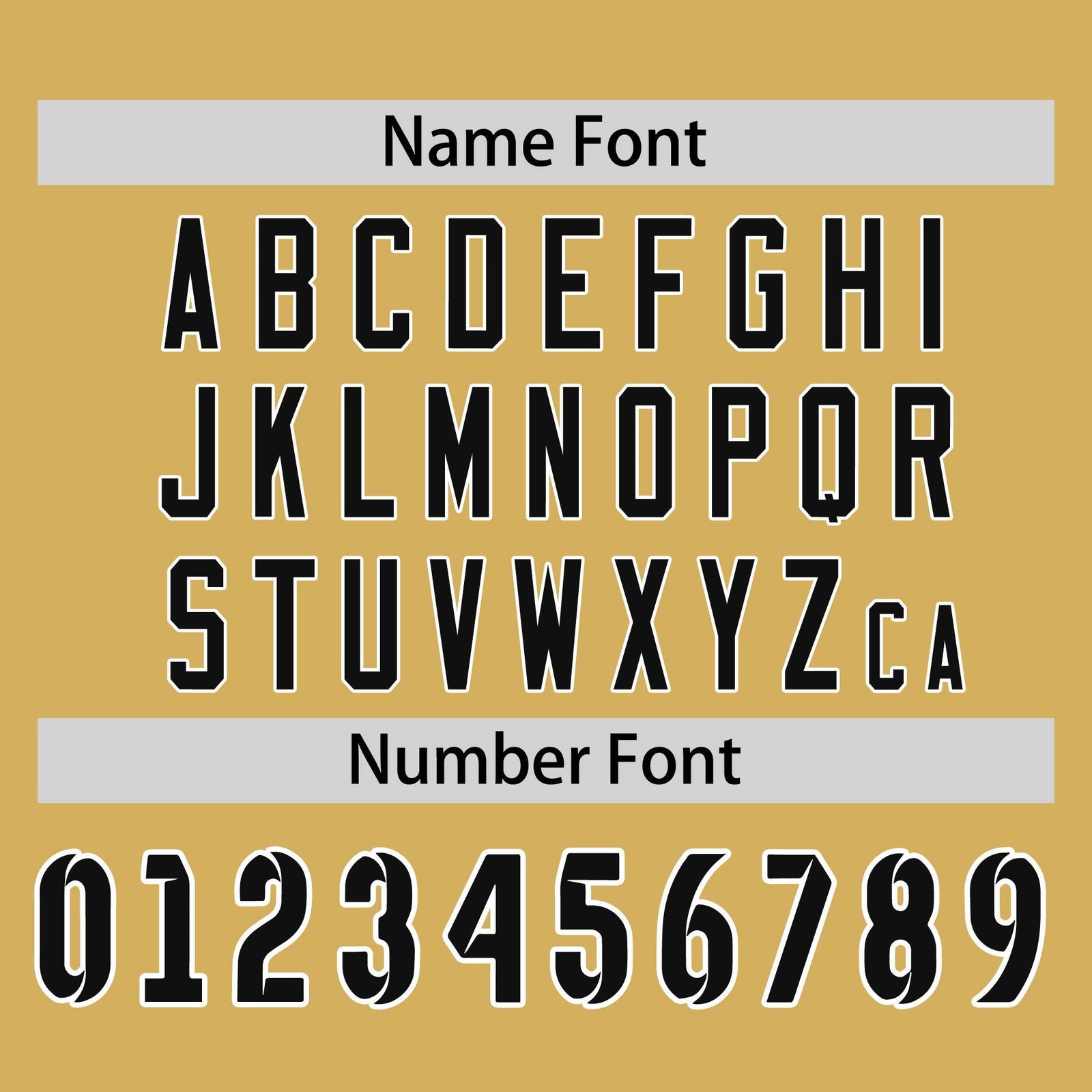 Custom Old Gold Black White Crew Neck Personalized Raglan Long Sleeve Performance T-shirt