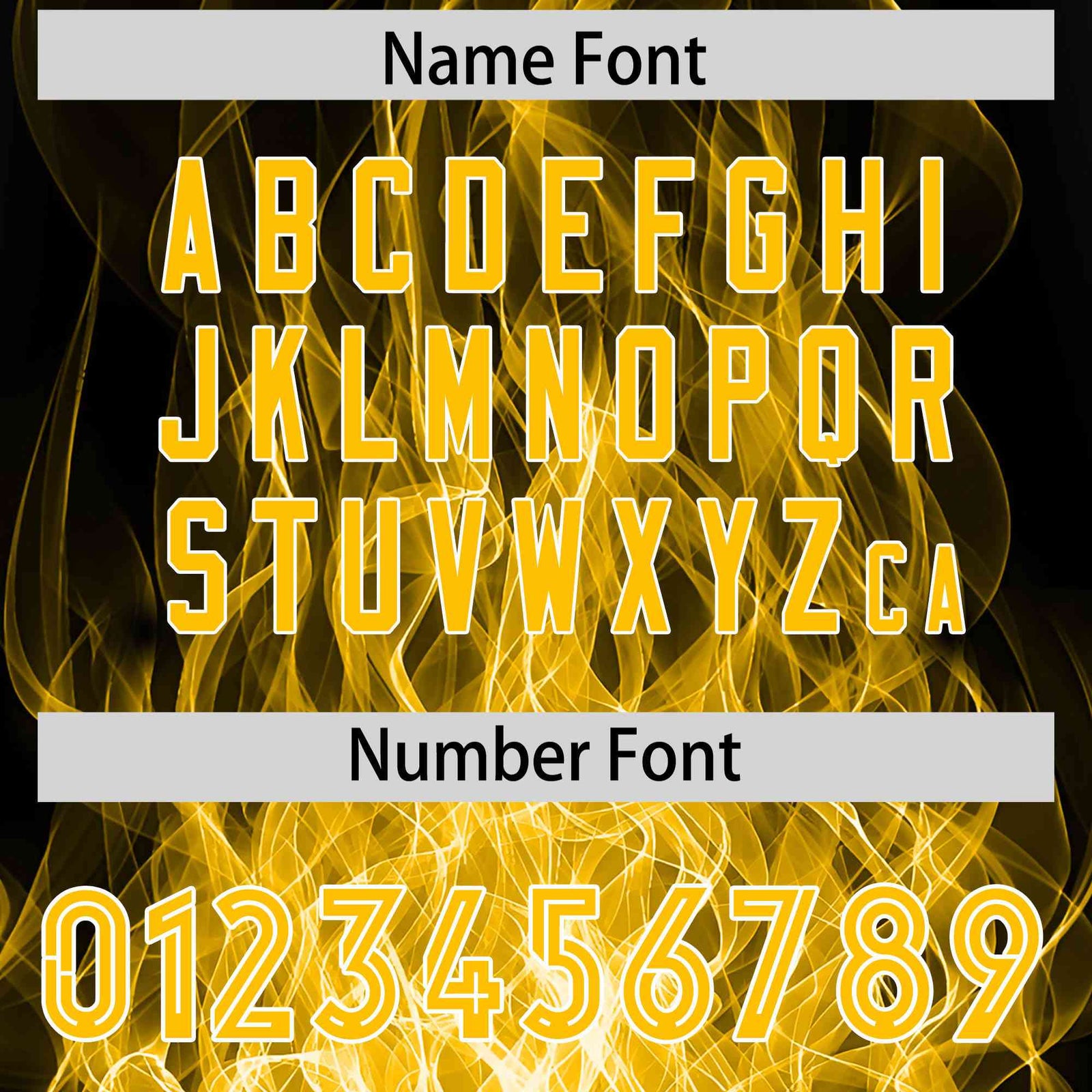 Custom Black Yellow Colorful Flame Pattern Long Sleeve Performance T-Shirt