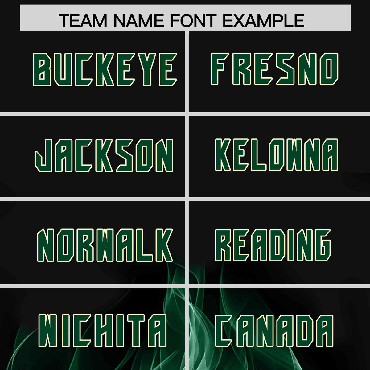 Custom Black Green Colorful Flame Pattern Long Sleeve Performance T-Shirt