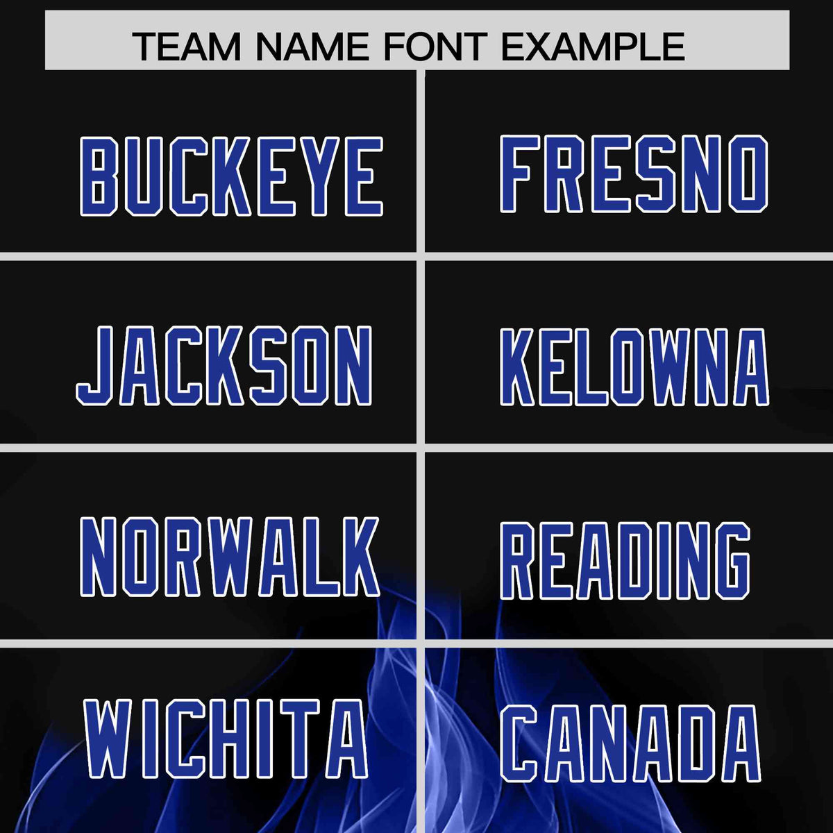 Custom Black Royal Blue Colorful Flame Pattern Long Sleeve Performance T-Shirt