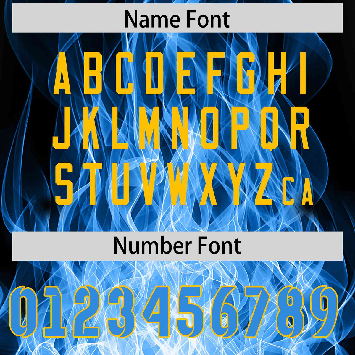 Custom Black Light Blue Colorful Flame Pattern Long Sleeve Performance T-Shirt