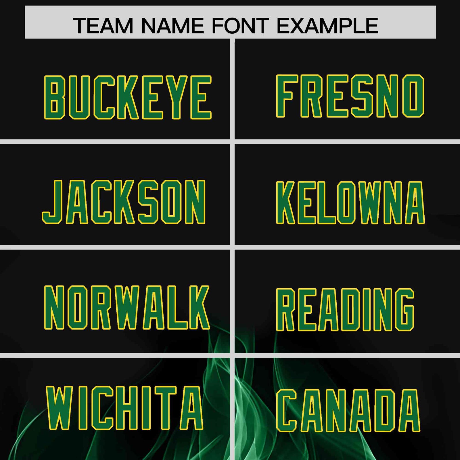 Custom Black Kelly Green Colorful Flame Pattern Long Sleeve Performance T-Shirt