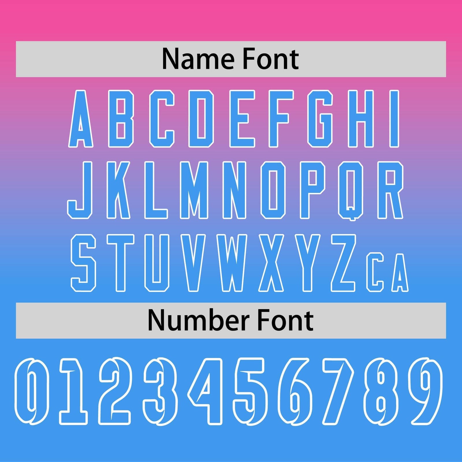 Custom Pink-Powder Blue Gradient Fashion Design Long Sleeve Performance T-Shirt