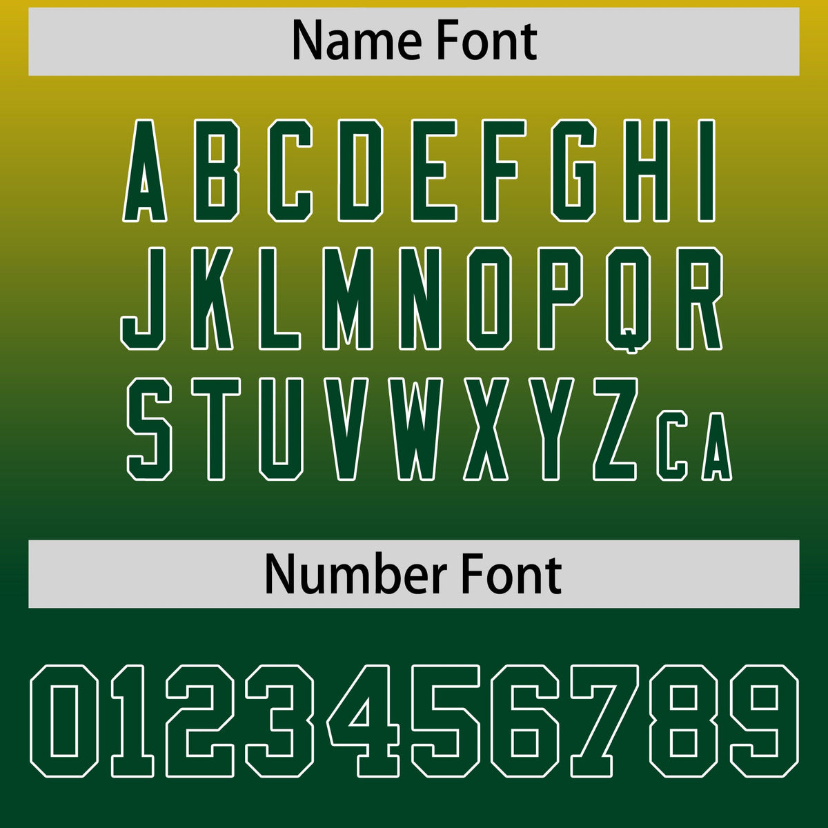 Custom Dark Green Gold Gradient Fashion Reversible Quick Dry T-shirt| KXKSHOP