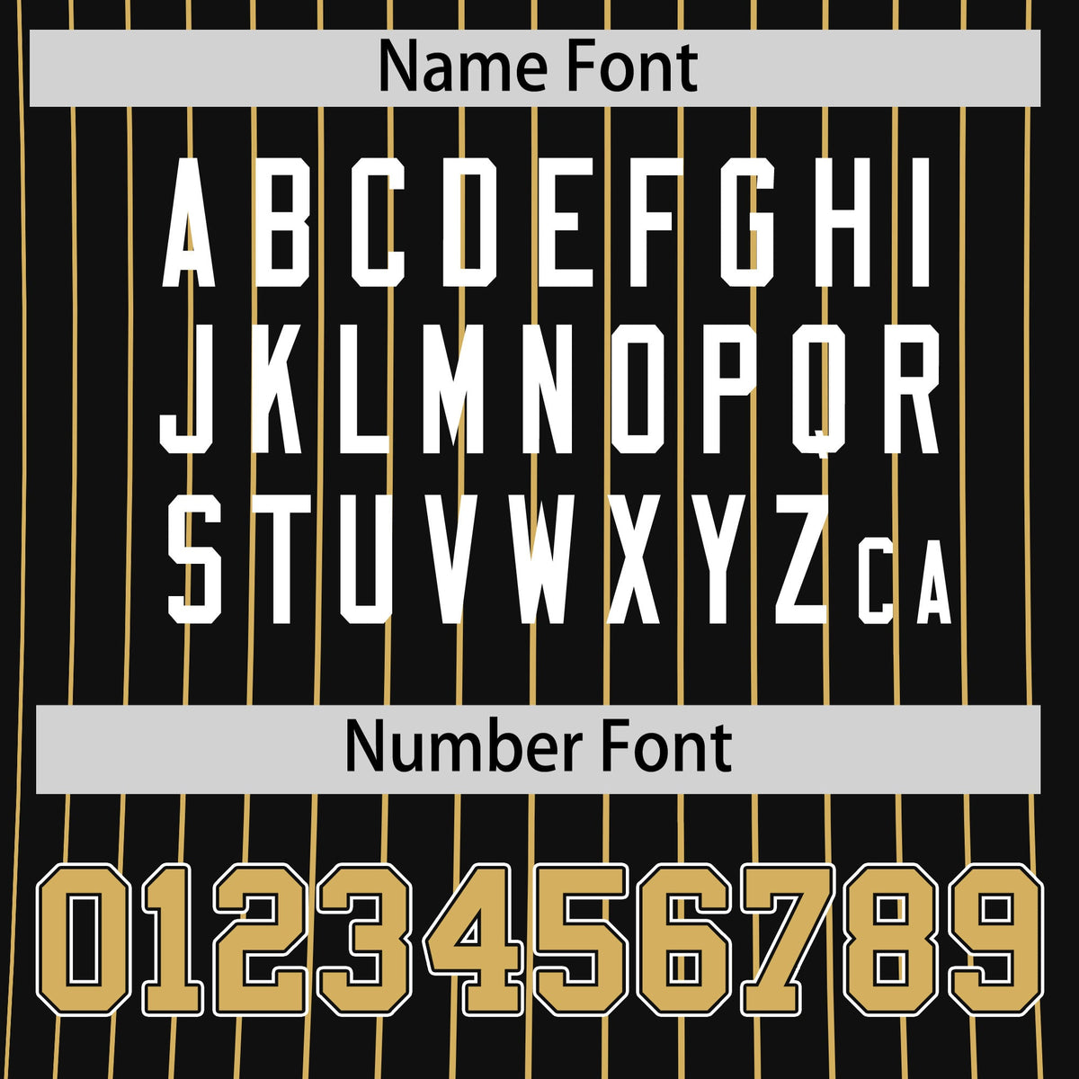 Custom Old Gold Black White Reversible Stripe Fashion T-shirt| KXKSHOP