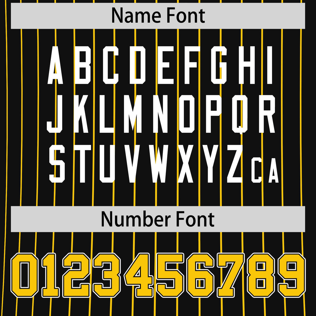Custom Gold Black White Reversible Stripe Fashion T-shirt| KXKSHOP