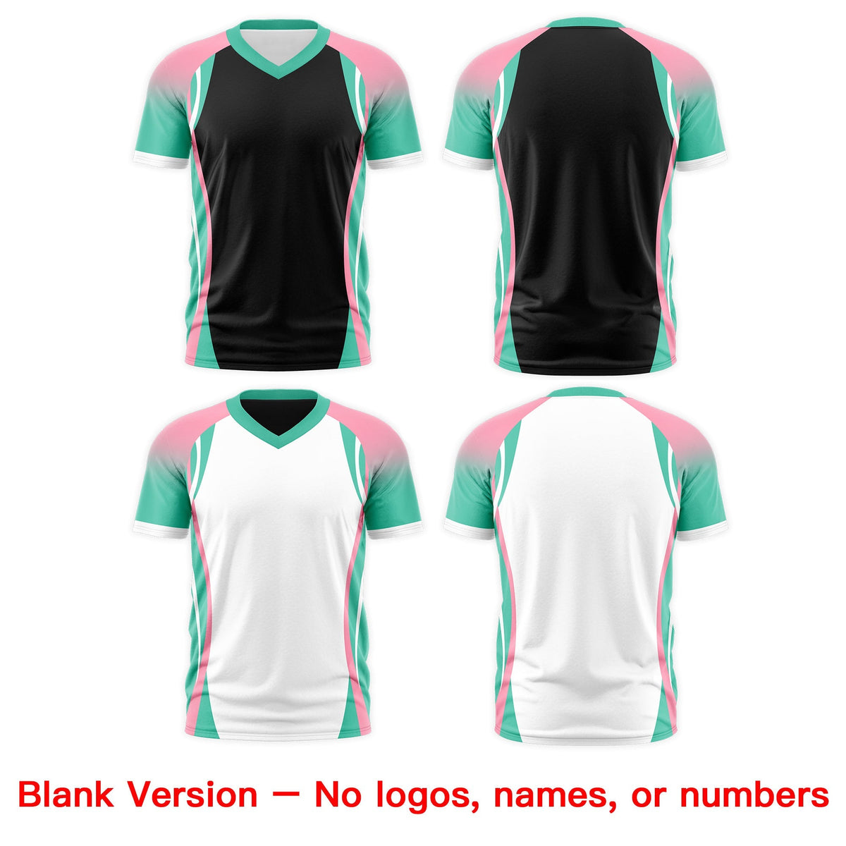 Custom Black Light Pink Bright Green Reversible Wrinkle-Resistant T-shirt| KXKSHOP