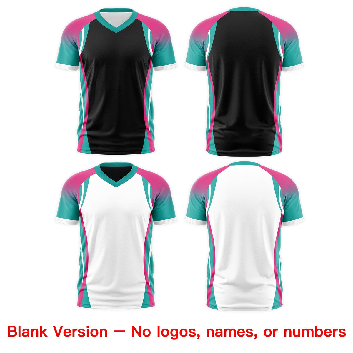 Custom Black Rose Red Aqua Reversible Wrinkle-Resistant T-shirt| KXKSHOP