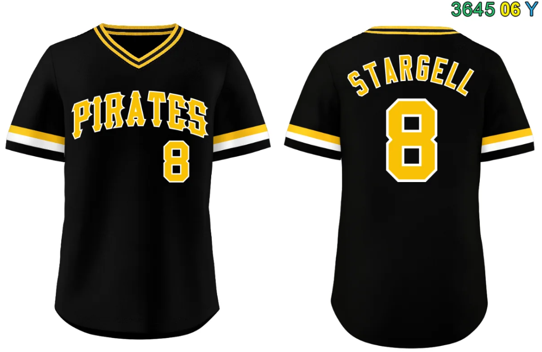 Custom Black Gold Classic Style Authentic Pullover Baseball Jersey