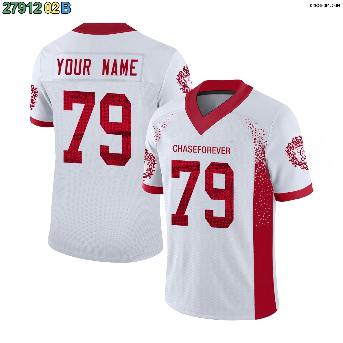 Fans-Made | Stitched white Football Jersey
