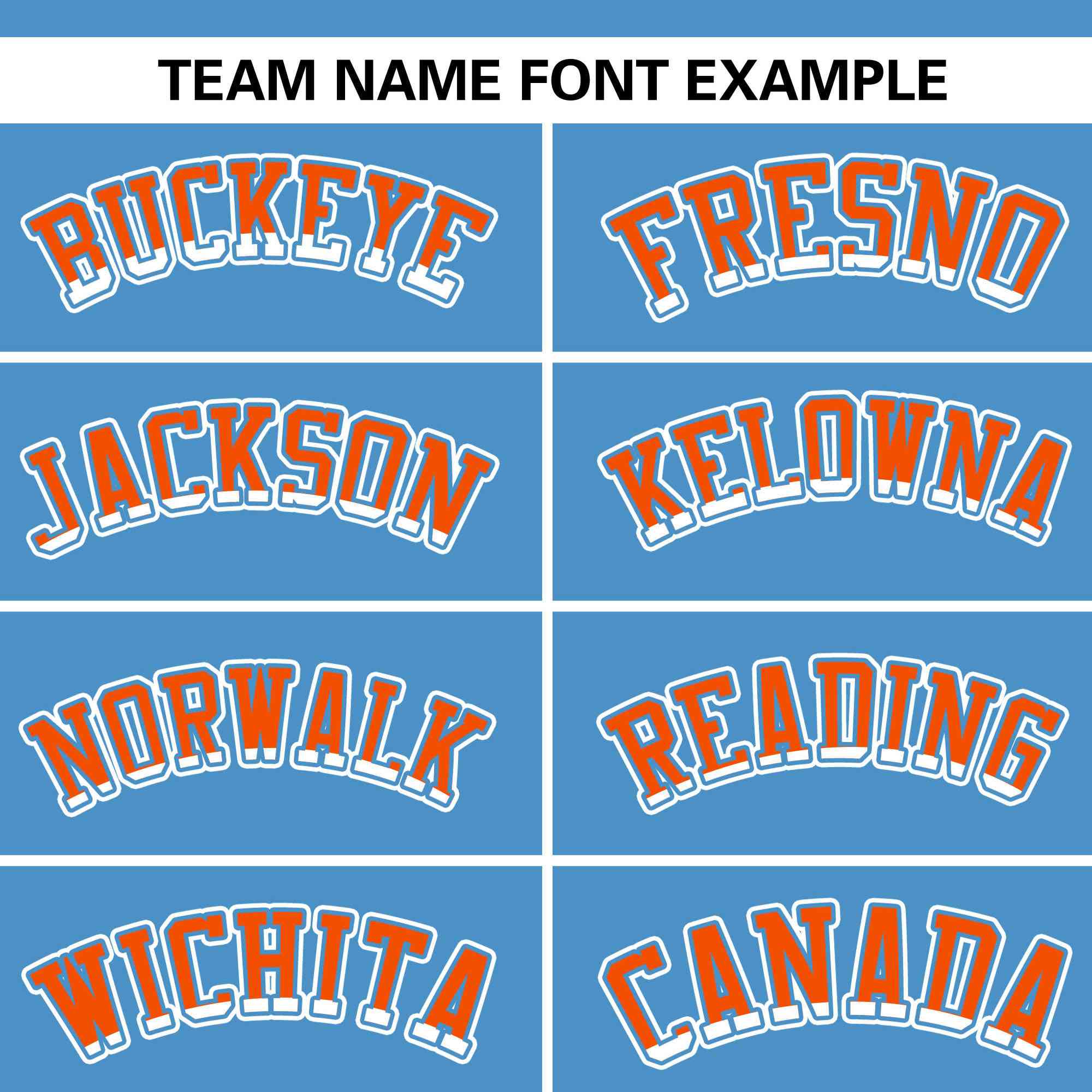 Custom Stitched Powder Blue Orange Raglan Sleeves Sports Full-Zip Sweatshirt Hoodie