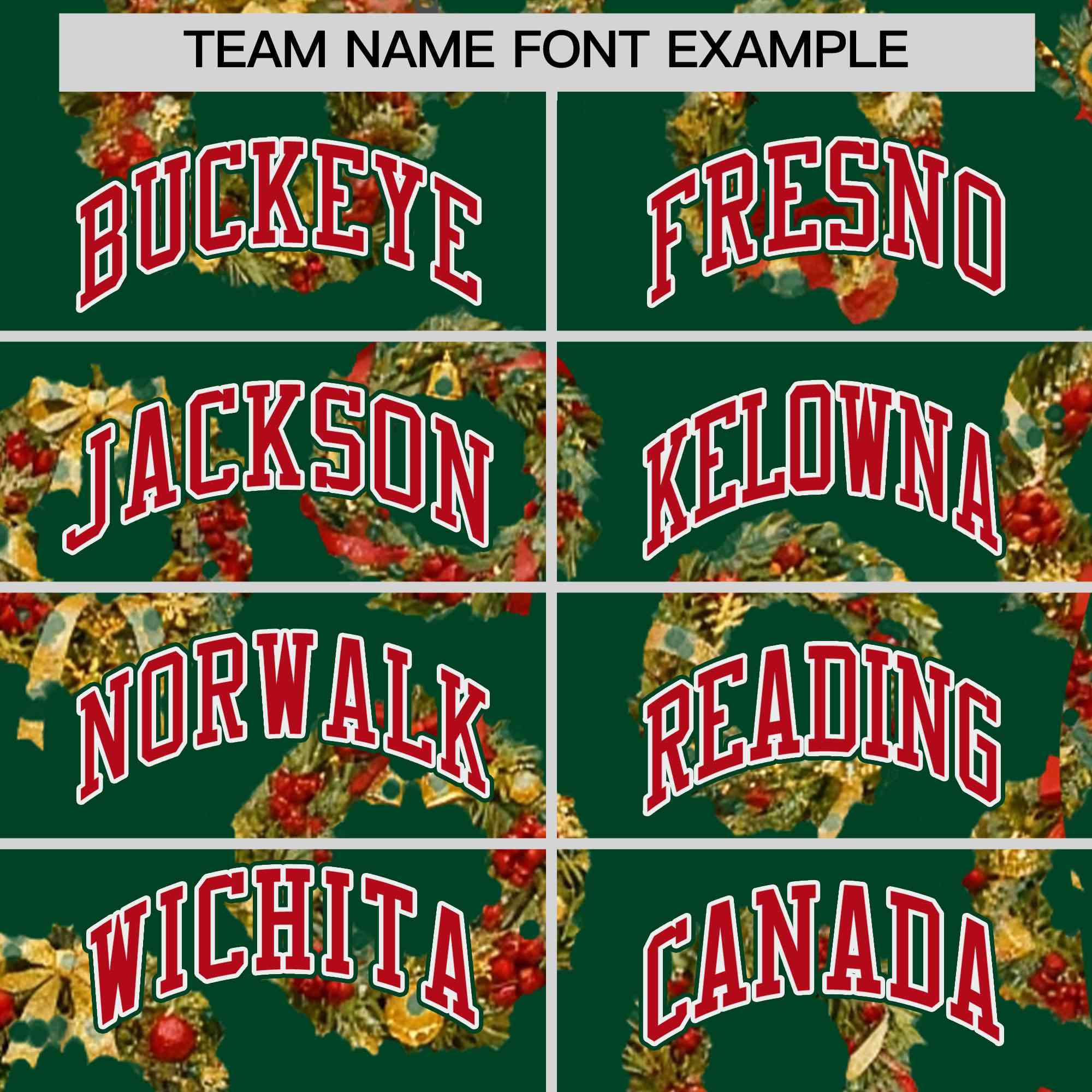 Custom Green Red Christmas Graffiti Pattern Athletic Pullover Hoodie