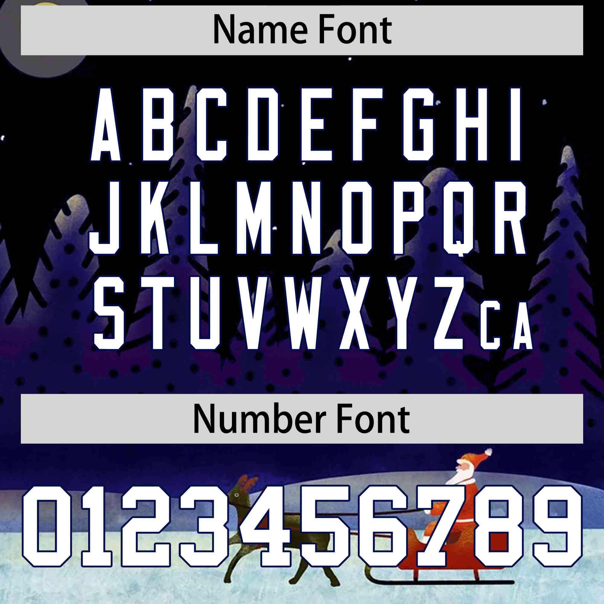 Custom Black Dark Blue Christmas Graffiti Pattern Athletic Pullover Hoodie