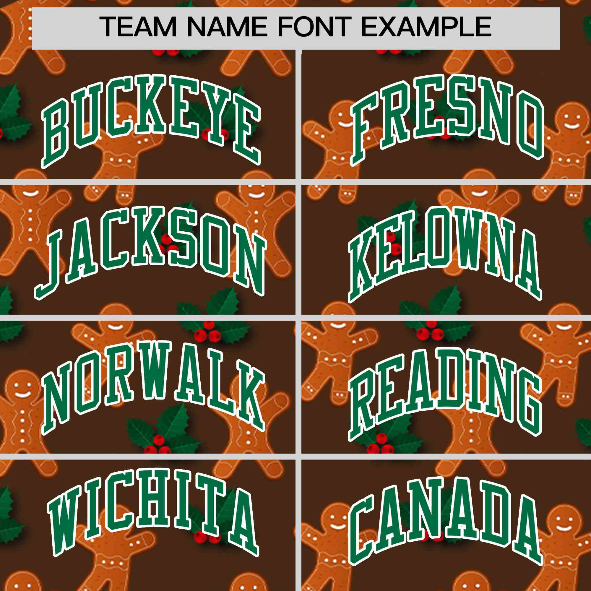 Custom Light Brown Kelly Green Christmas Graffiti Pattern Athletic Pullover Hoodie