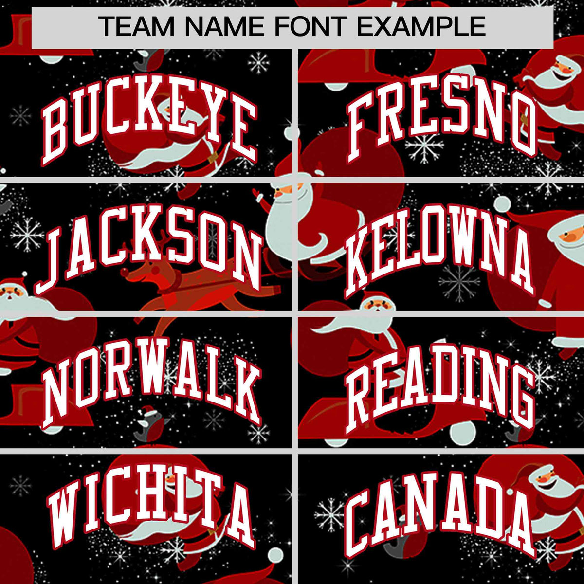 Custom Black Red Christmas Graffiti Pattern Athletic Pullover Hoodie