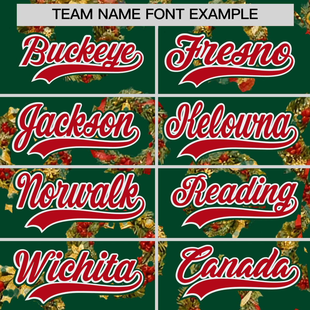 Custom Green Red Christmas Graffiti Pattern Athletic Pullover Hoodie