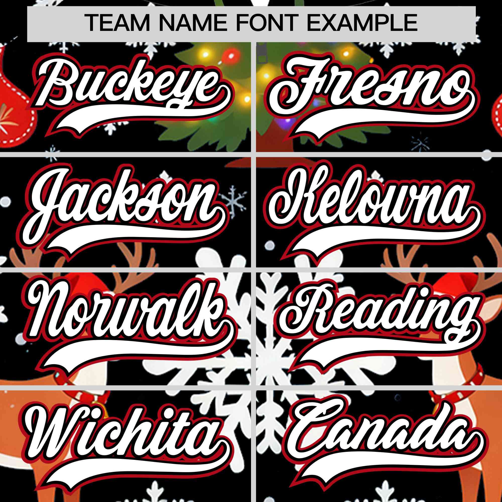 Custom Black White Christmas Graffiti Pattern Athletic Pullover Hoodie