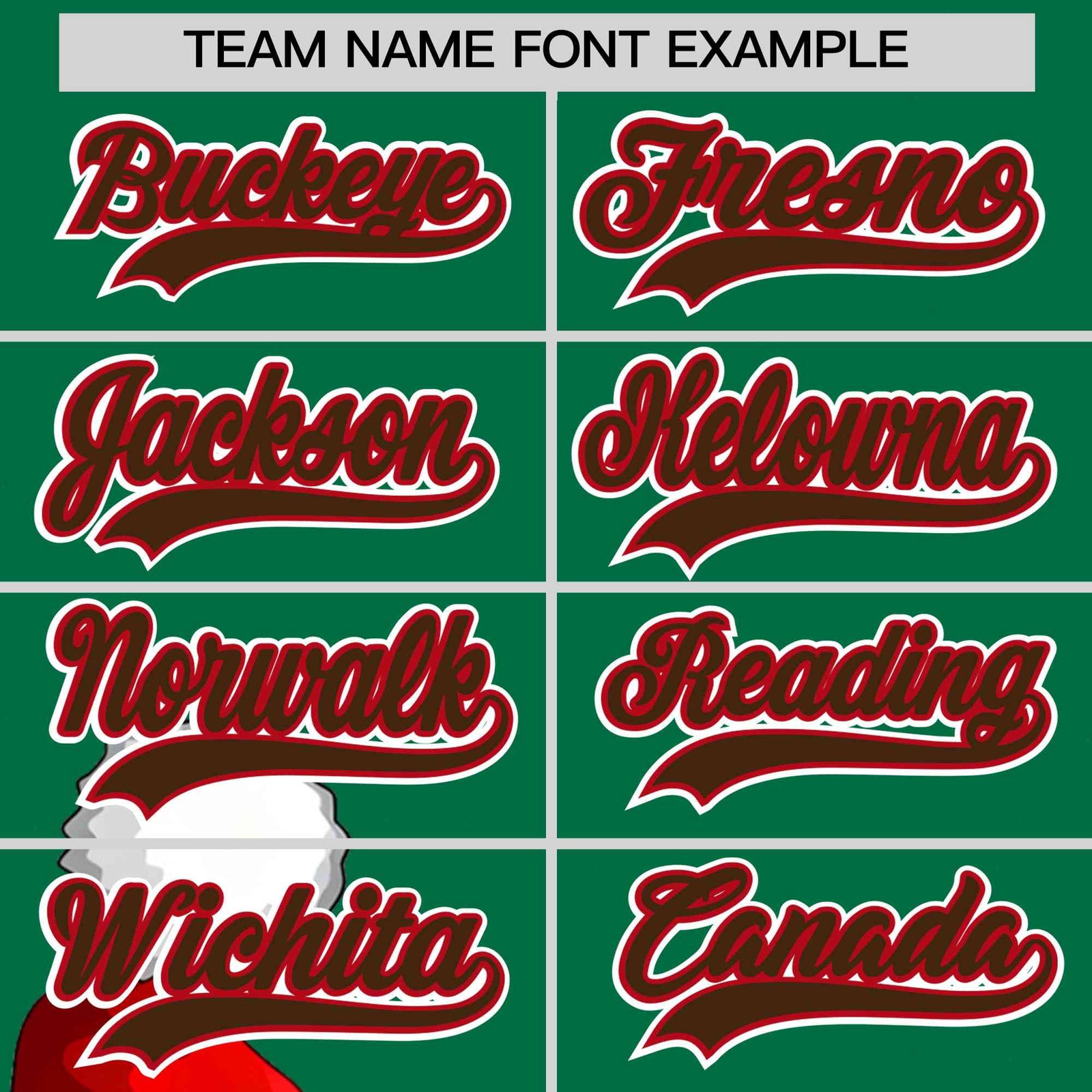 Custom Kelly Green Red Christmas Graffiti Pattern Athletic Pullover Hoodie