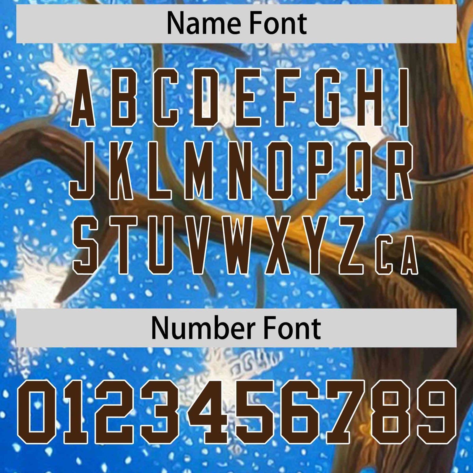 Custom Powder Blue Light Brown Christmas Graffiti Pattern Athletic Pullover Hoodie