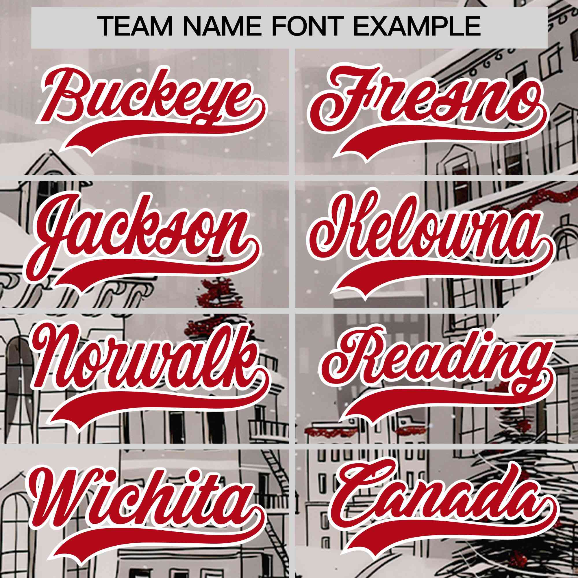 Custom White Red Christmas Graffiti Pattern Athletic Full-Zip Hoodie