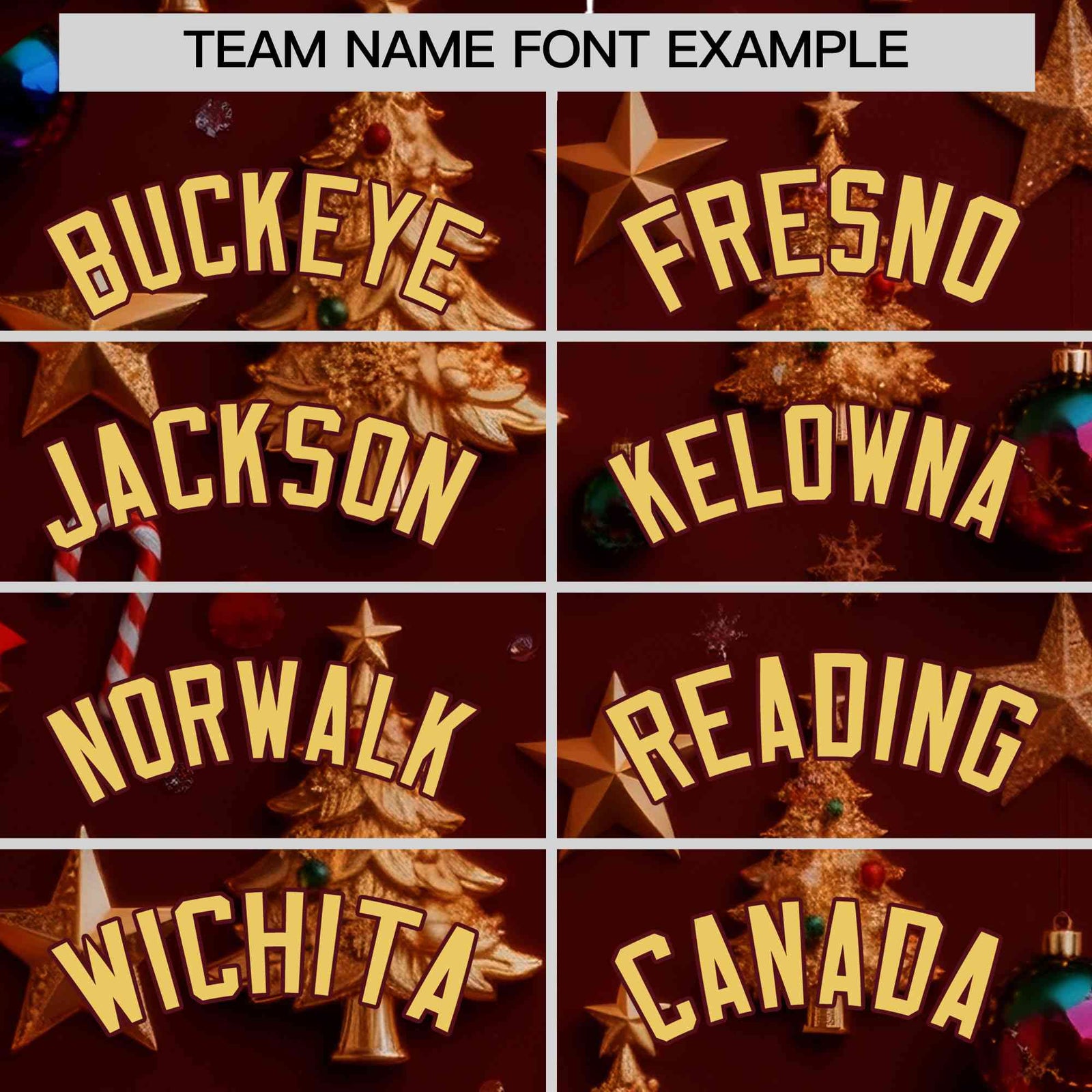 Custom Burgundy Khaki Christmas Graffiti Pattern Athletic Full-Zip Hoodie