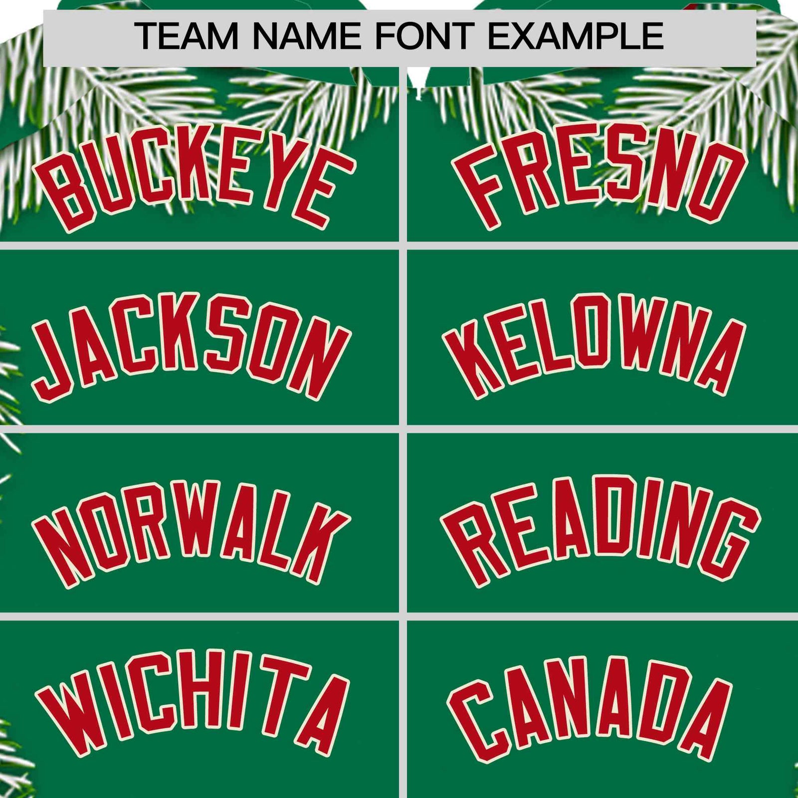 Custom Kelly Green Red Christmas Graffiti Pattern Athletic Pullover Hoodie