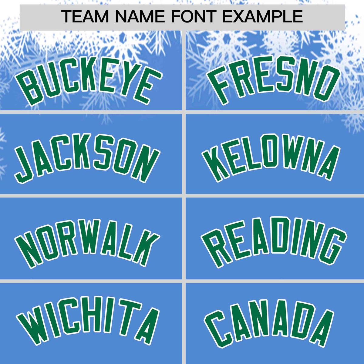 Custom Powder Blue White Christmas Graffiti Pattern Athletic Full-Zip Hoodie