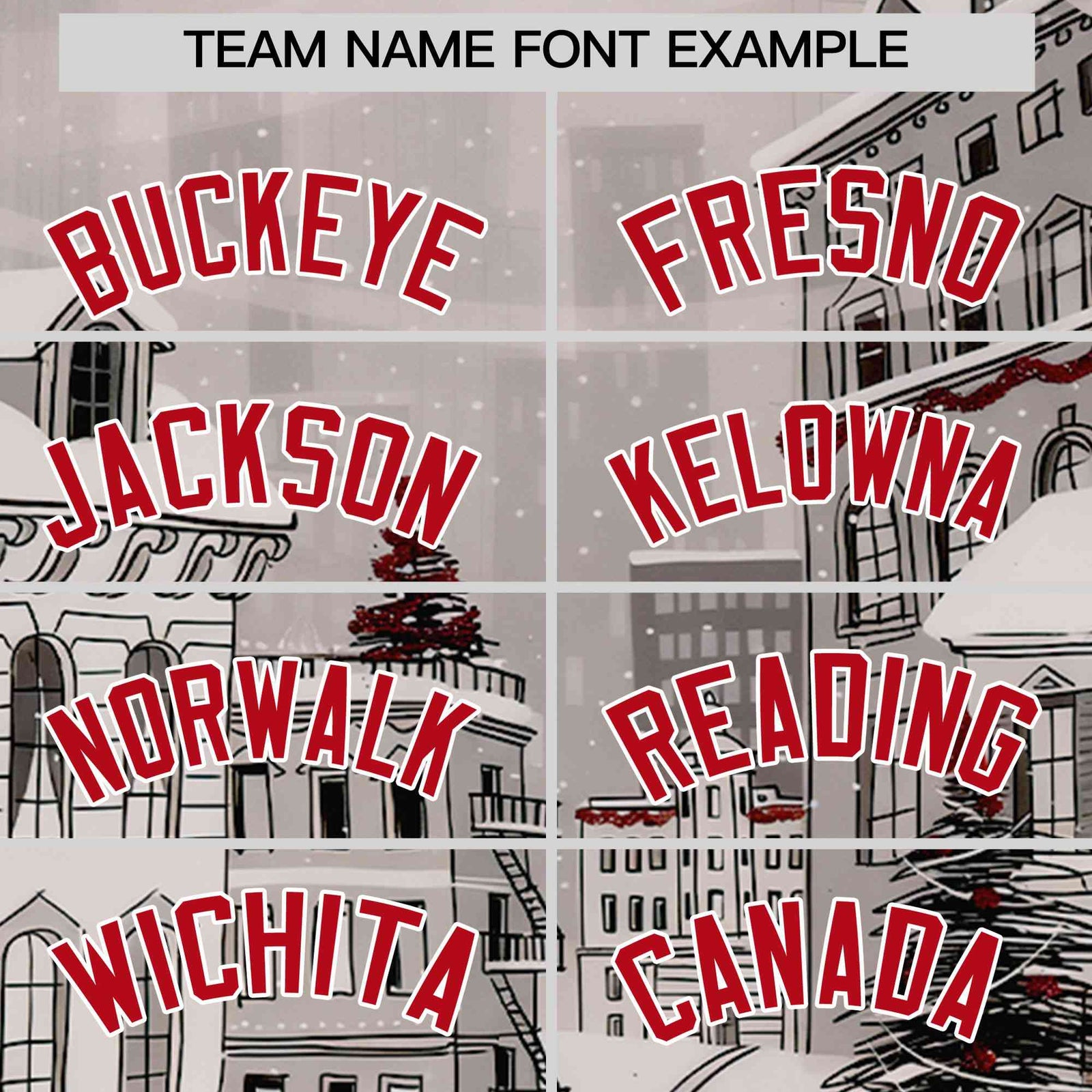 Custom White Red Christmas Graffiti Pattern Athletic Pullover Hoodie