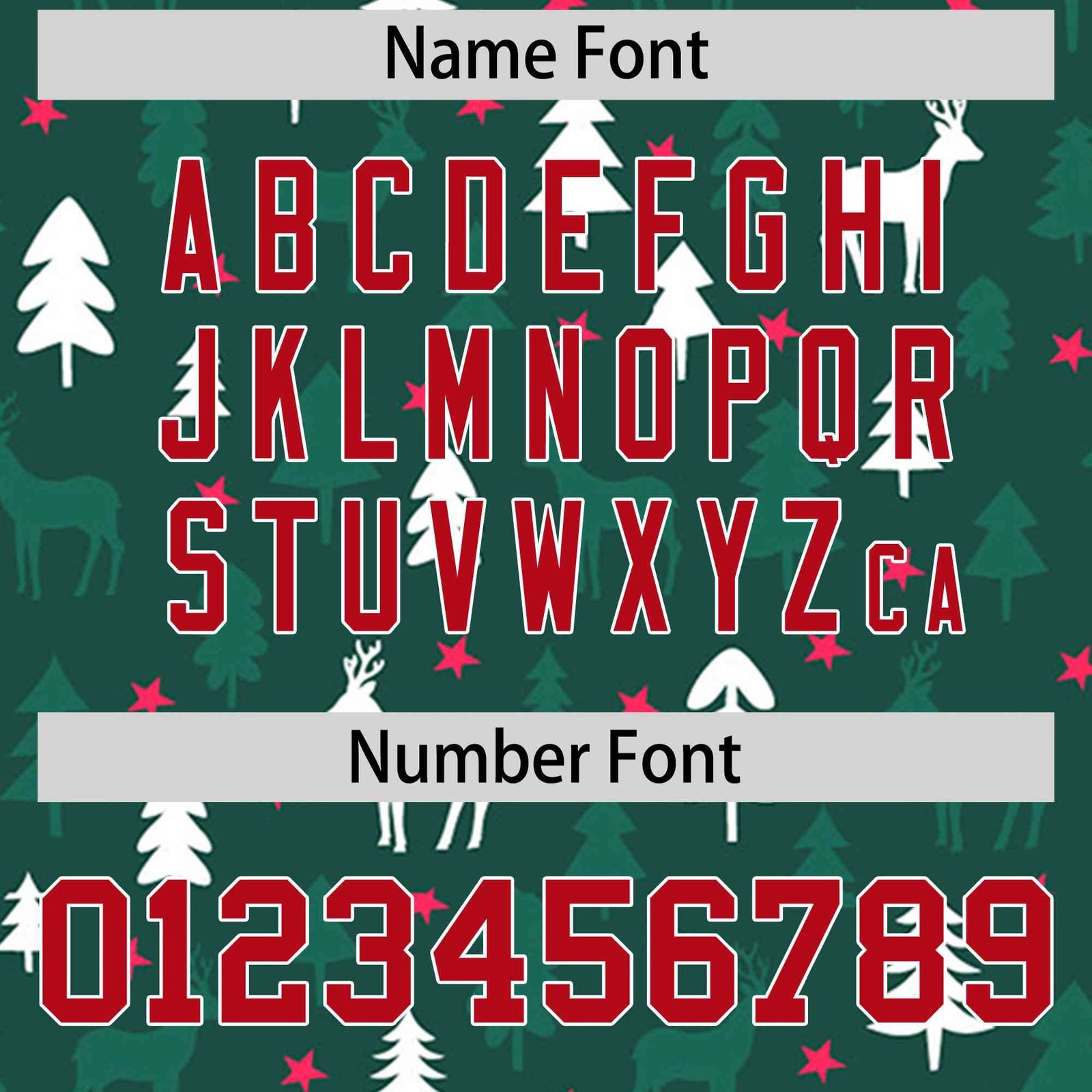 Custom Midnight Green Red Christmas Graffiti Pattern Athletic Full-Zip Hoodie