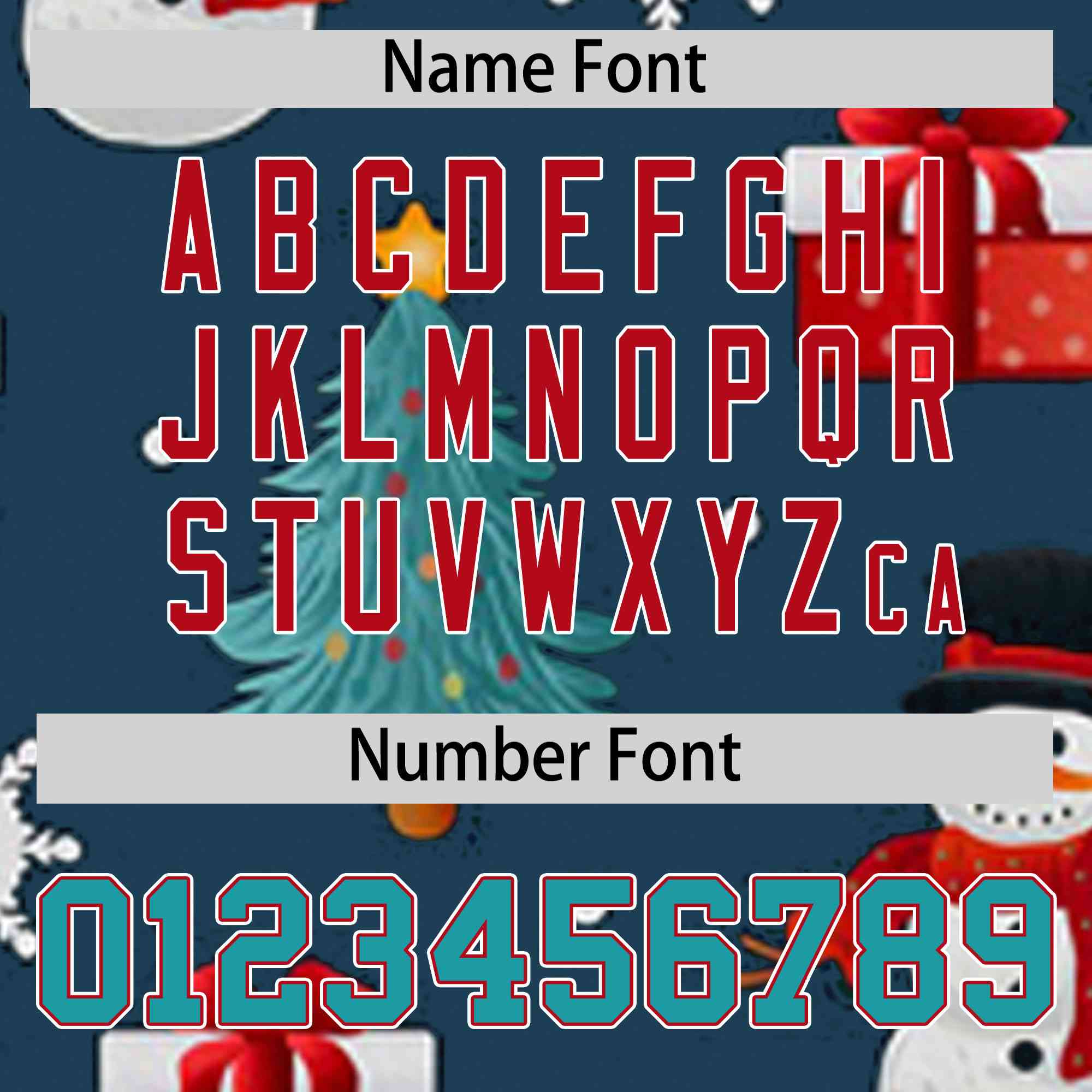 Custom Midnight Blue Aqua Christmas Graffiti Pattern Athletic Full-Zip Hoodie| KXKSHOP