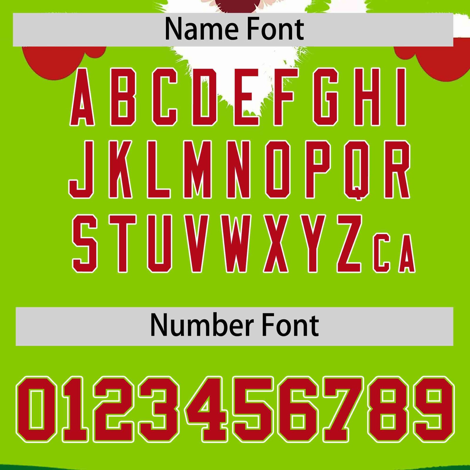 Custom Neon Green Red Christmas Graffiti Pattern Athletic Full-Zip Hoodie| KXKSHOP