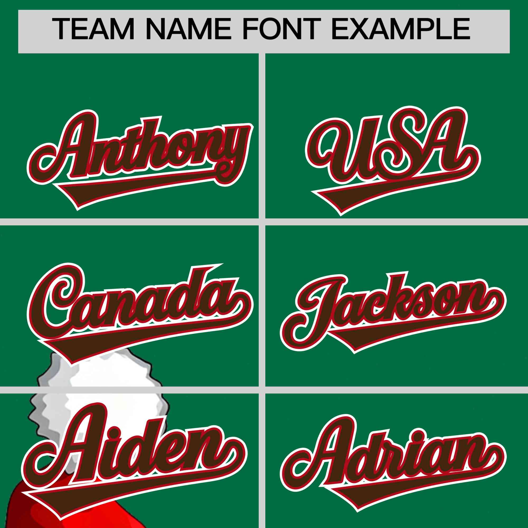 Custom Kelly Green Red Christmas Graffiti Pattern Athletic Full-Zip Hoodie| KXKSHOP