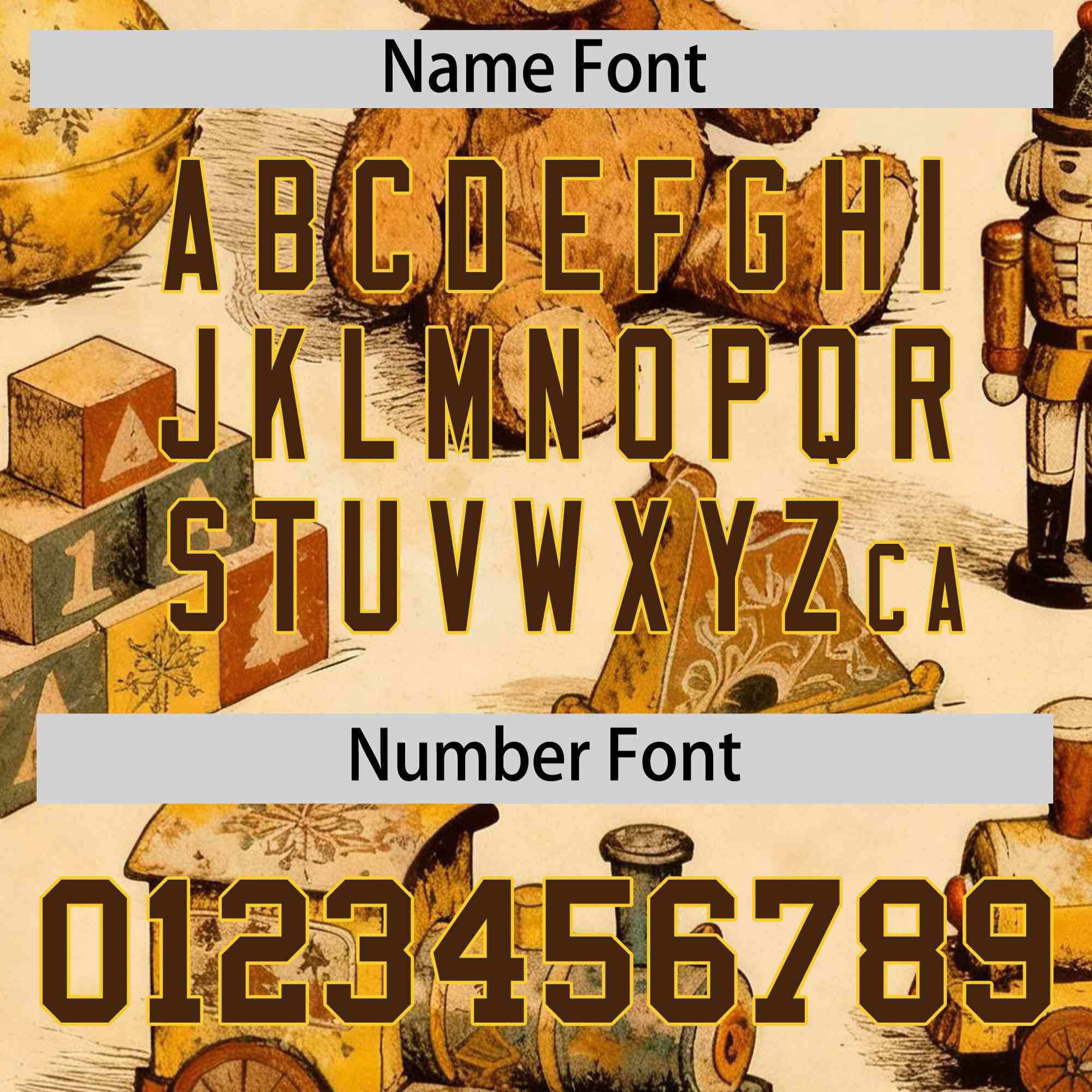 Custom Cream Light Brown Christmas Graffiti Pattern Athletic Pullover Hoodie| KXKSHOP