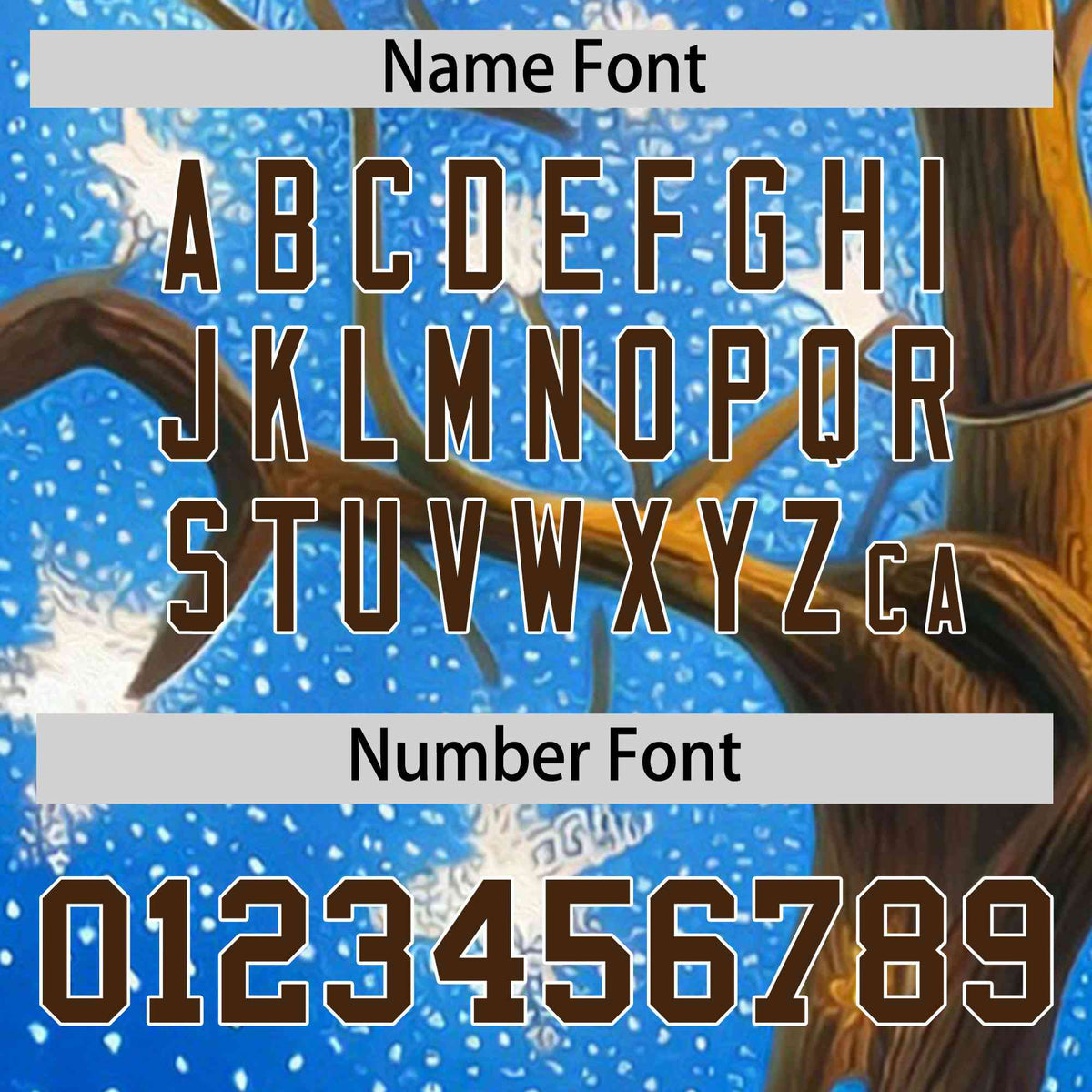 Custom Powder Blue Light Brown Christmas Graffiti Pattern Athletic Pullover Hoodie| KXKSHOP